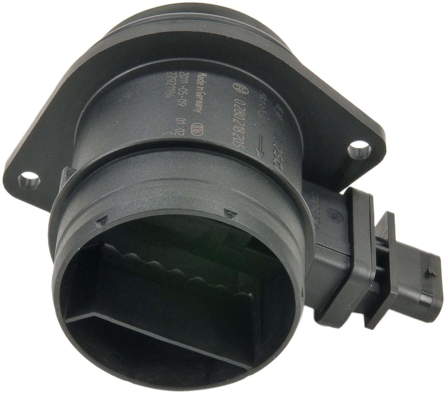 Right View of Mass Air Flow Sensor BOSCH 0280218205