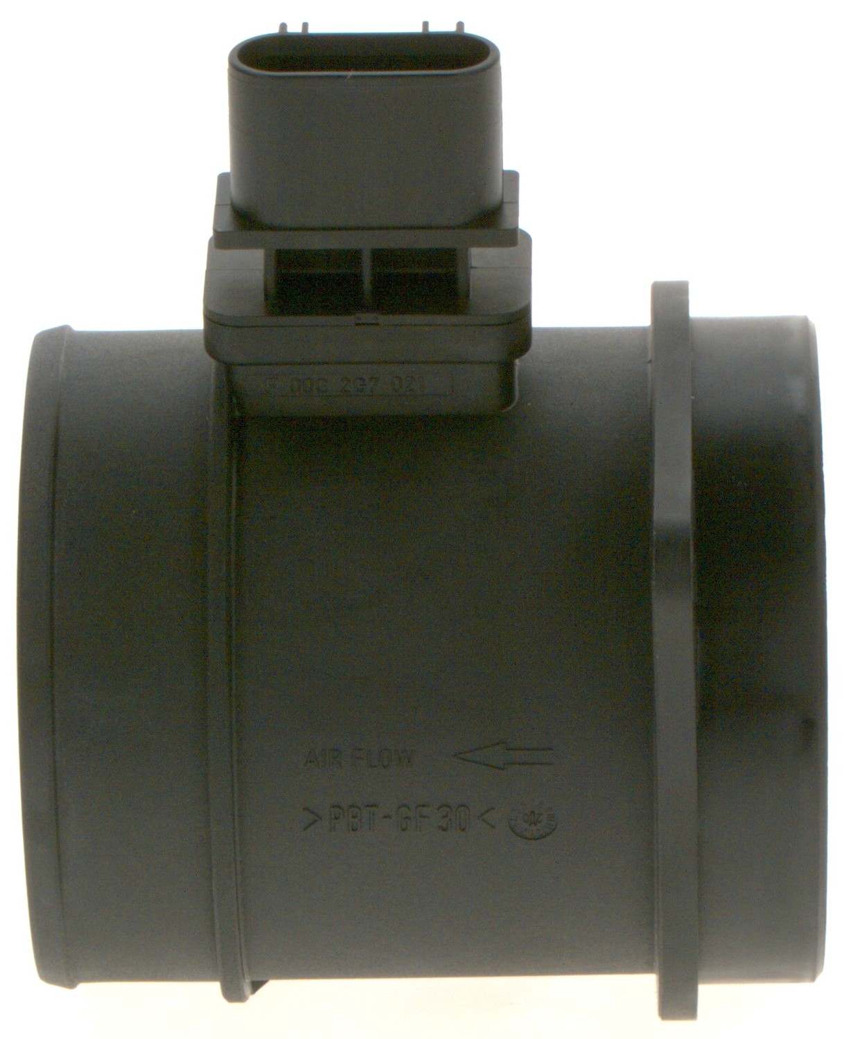 Back View of Mass Air Flow Sensor BOSCH 0280218488