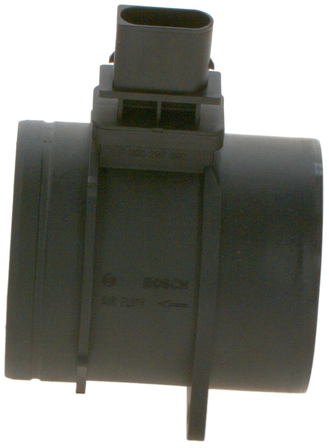 Back View of Mass Air Flow Sensor BOSCH 0281002896