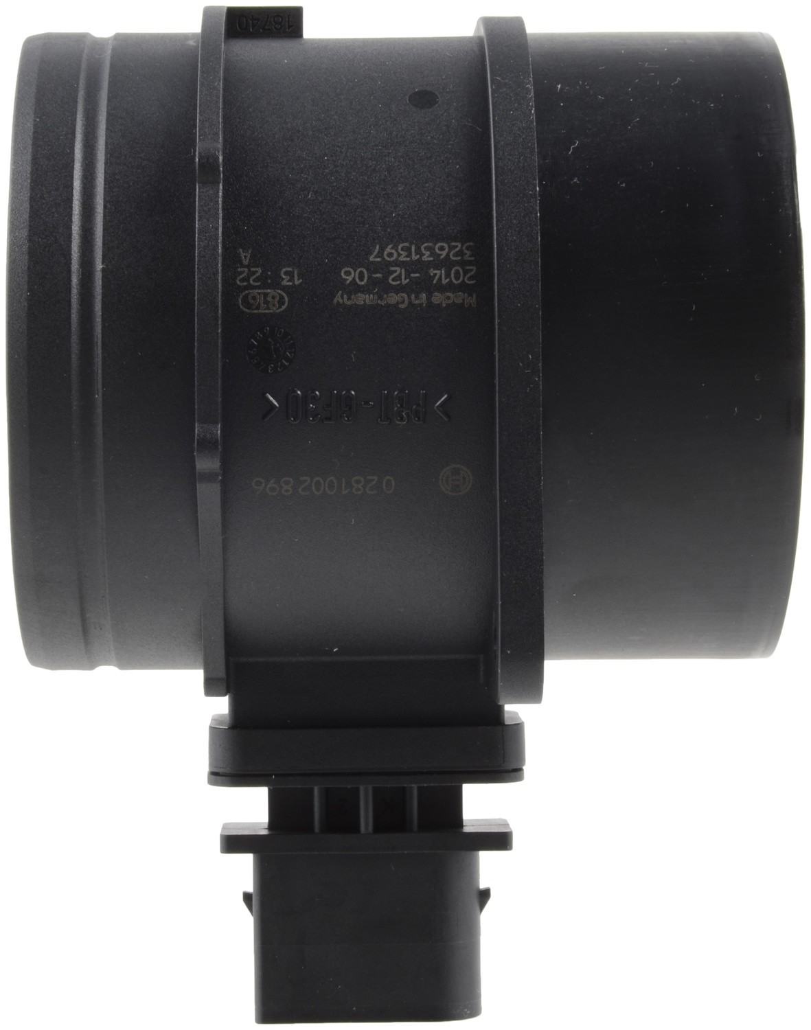 Top View of Mass Air Flow Sensor BOSCH 0281002896