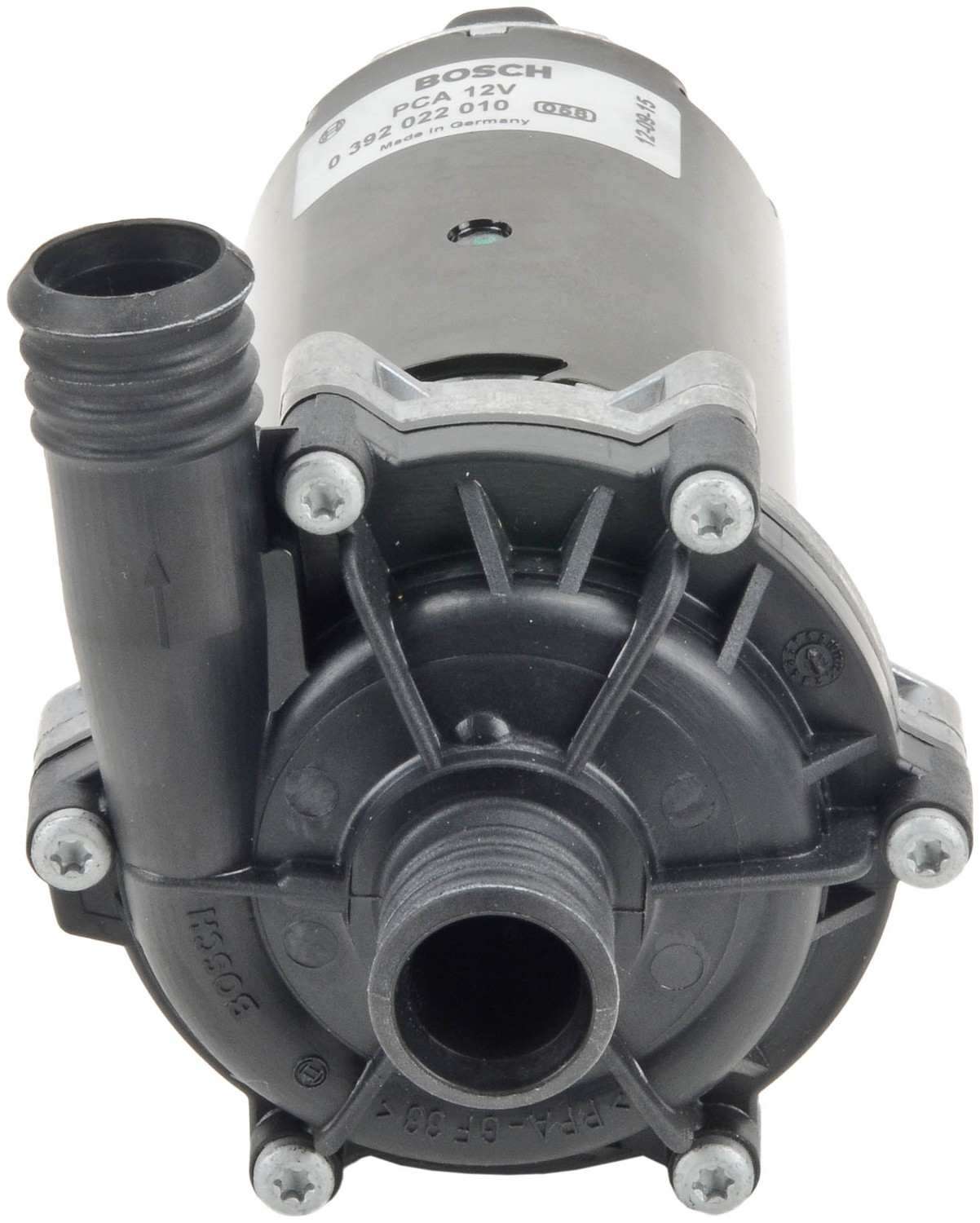 Front View of Engine Auxiliary Water Pump BOSCH 0392022010