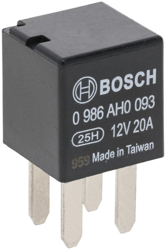 Angle View of Fuel Pump Relay BOSCH 0986AH0093