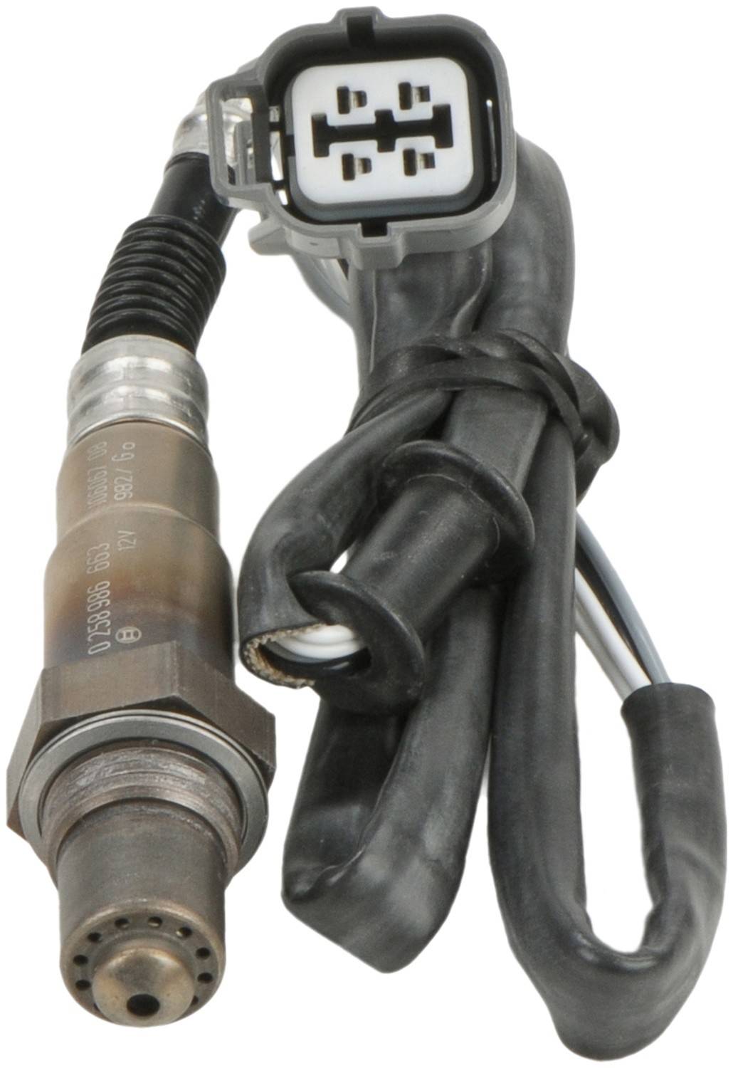 Front View of Downstream Oxygen Sensor BOSCH 13071