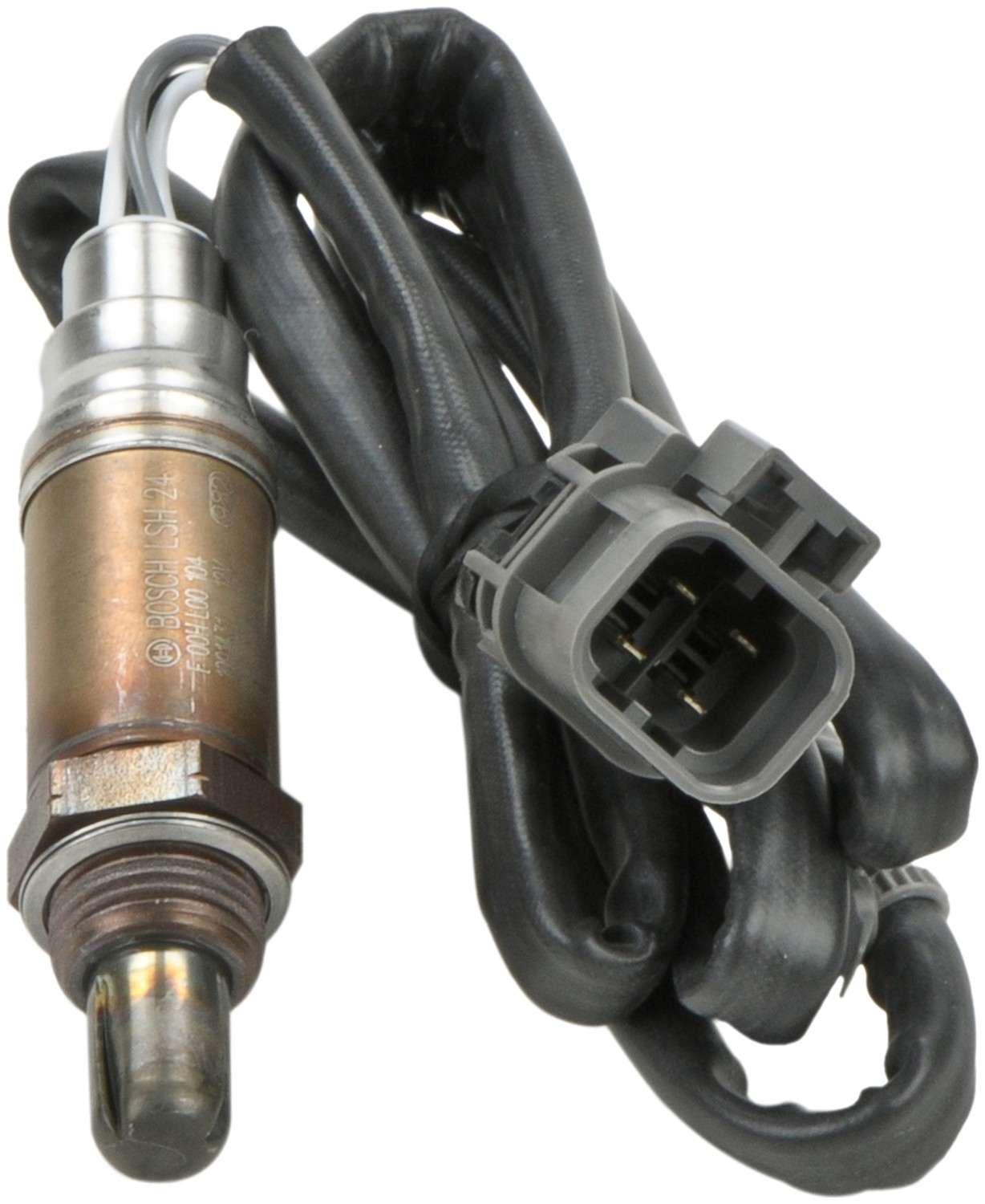 Front View of Downstream Left Oxygen Sensor BOSCH 13257