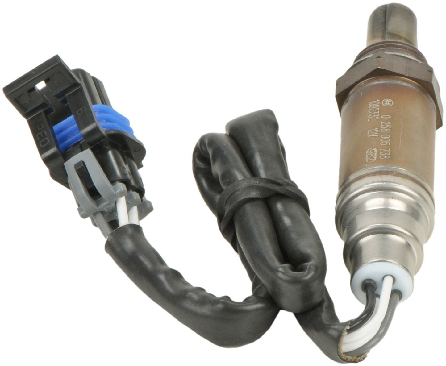 Back View of Downstream Oxygen Sensor BOSCH 13444