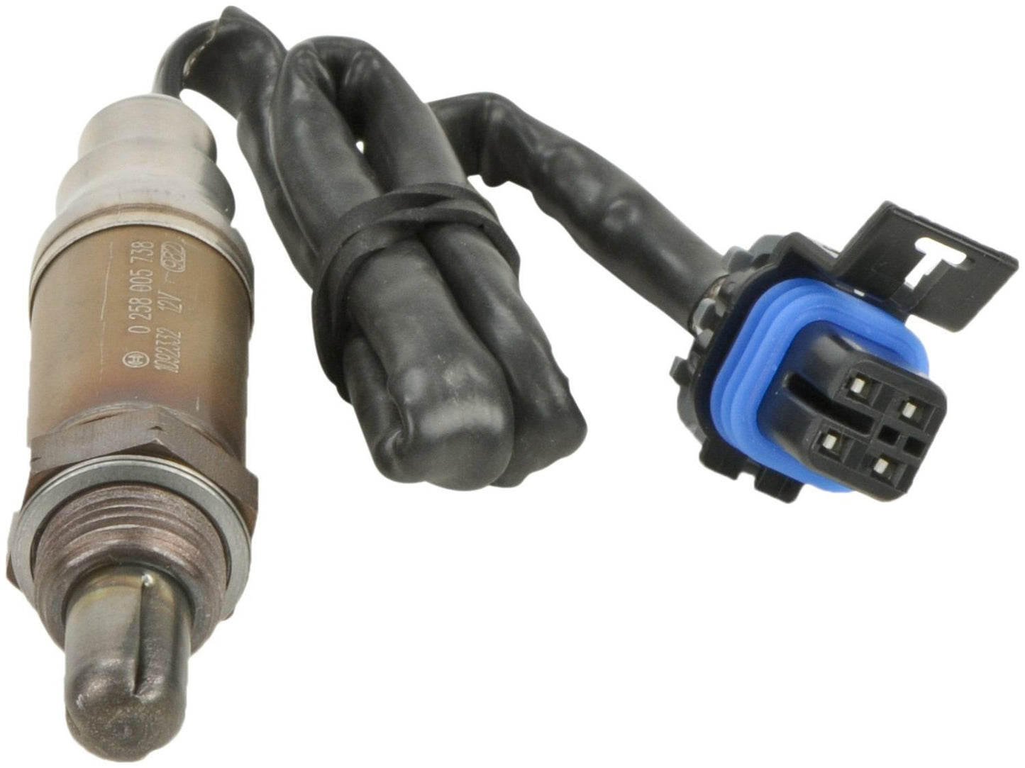 Front View of Downstream Oxygen Sensor BOSCH 13444