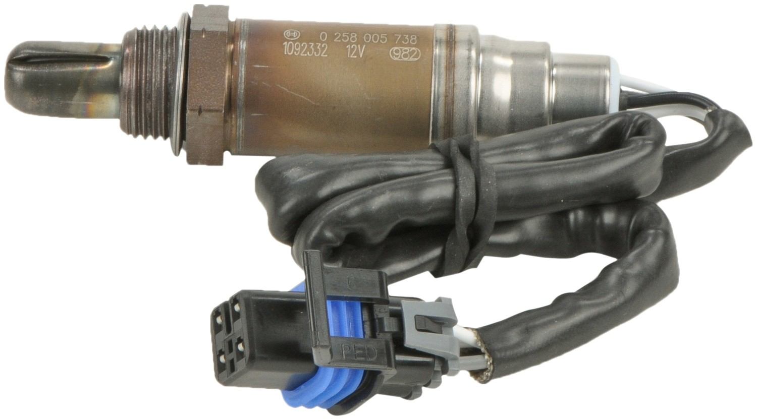 Left View of Downstream Oxygen Sensor BOSCH 13444