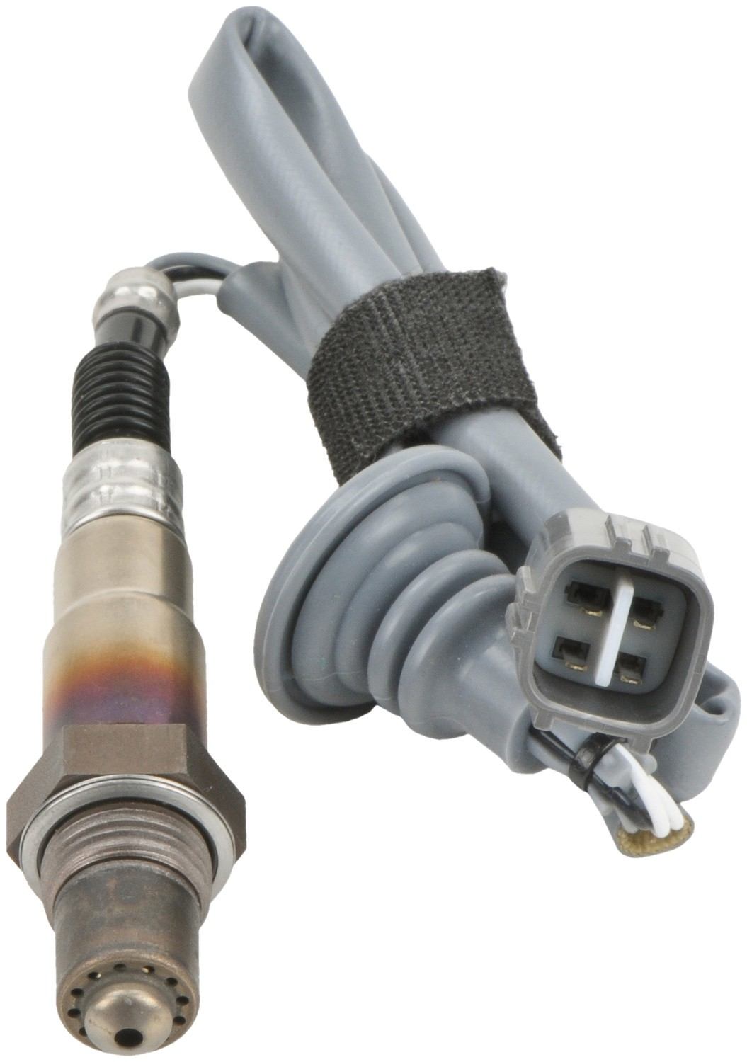 Front View of Downstream Oxygen Sensor BOSCH 13489