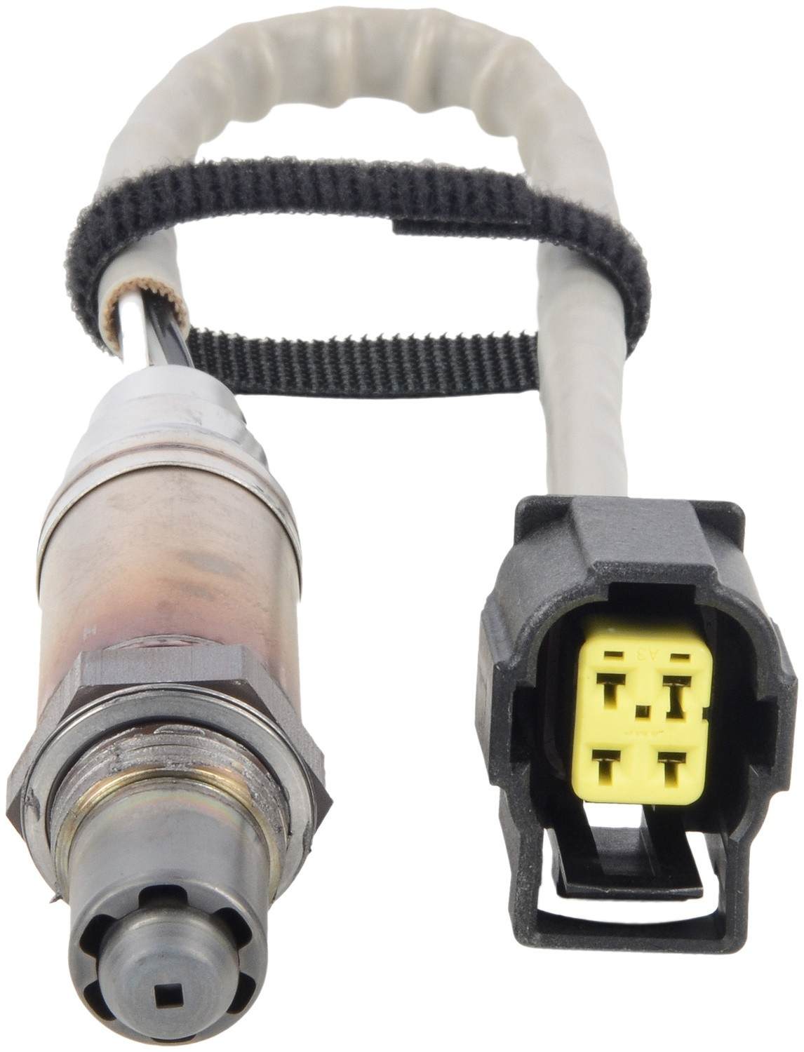 Front View of Downstream Left Oxygen Sensor BOSCH 13717