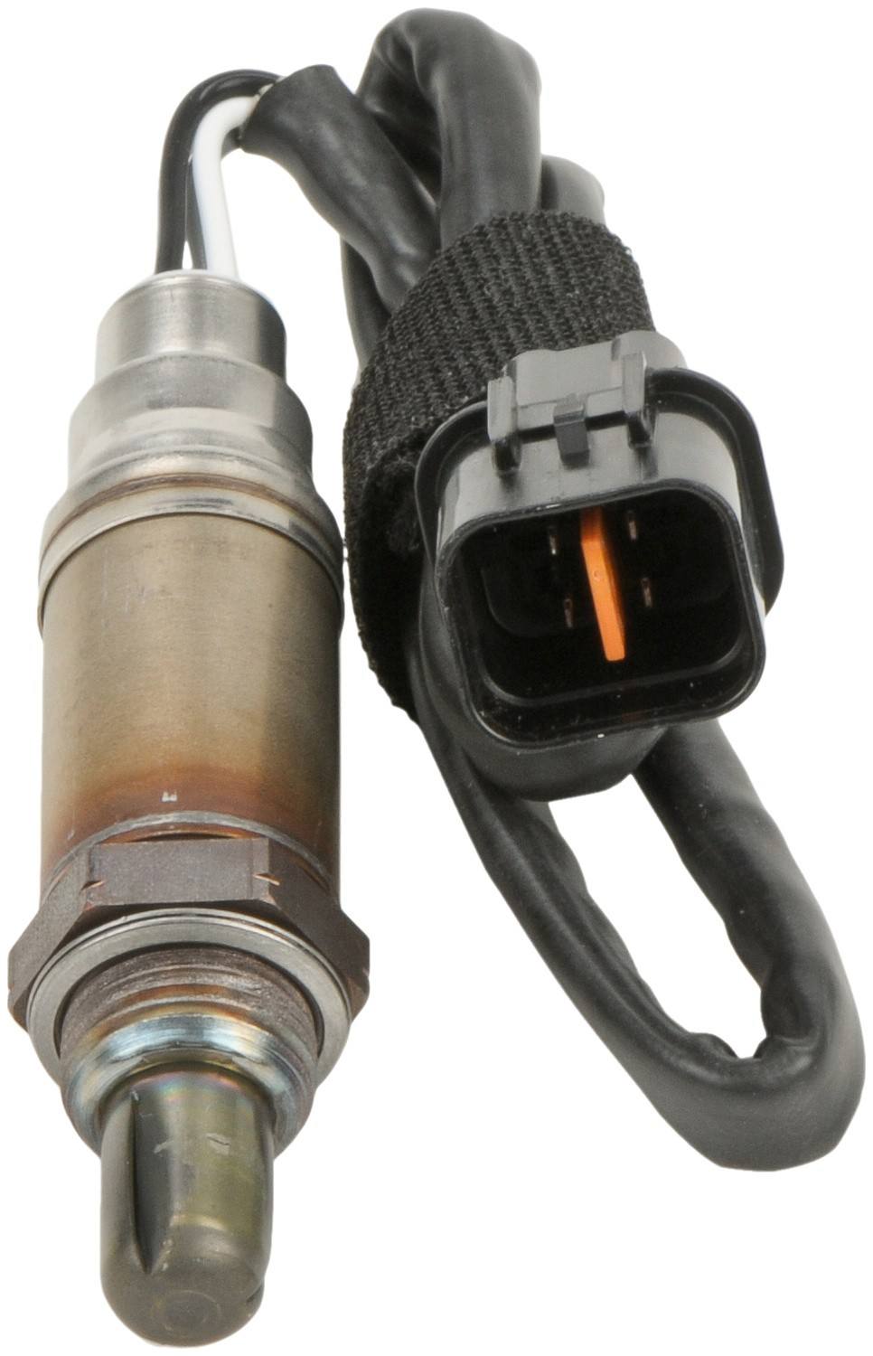 Front View of Left Oxygen Sensor BOSCH 13801