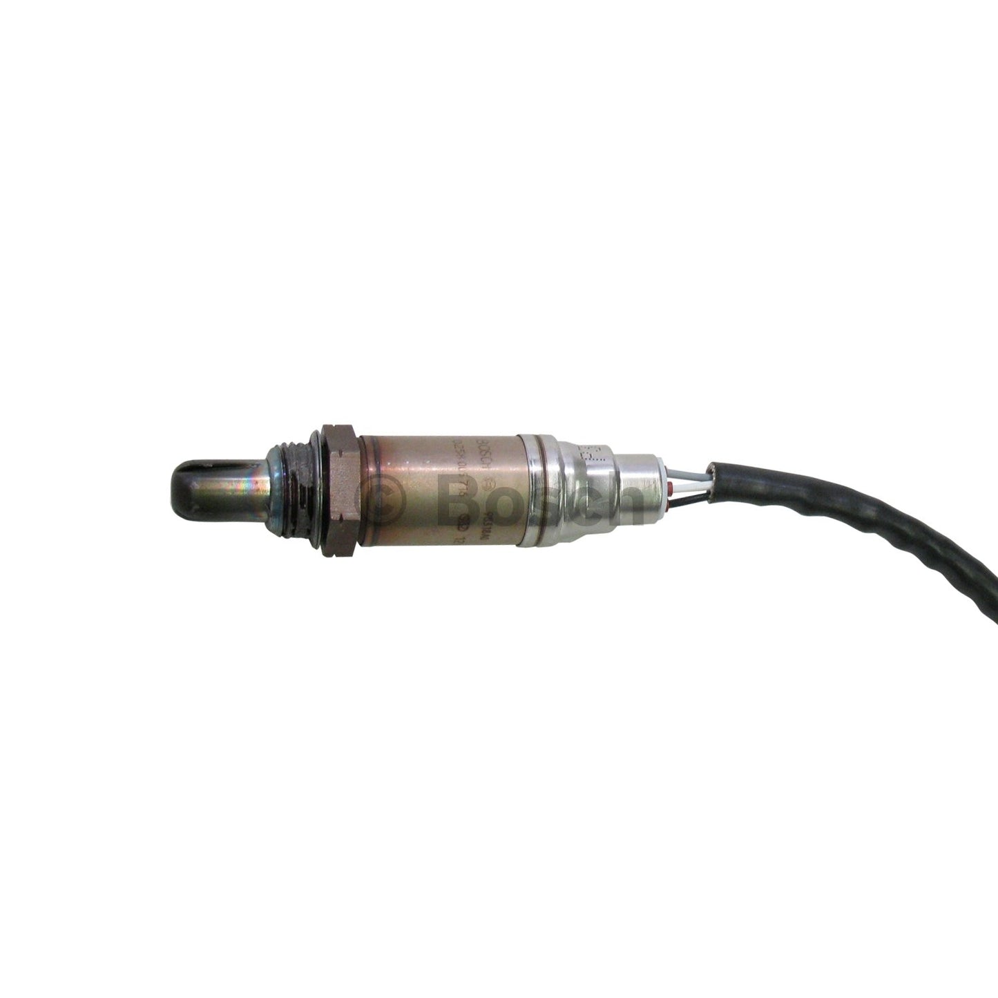 Side View of Downstream Right Oxygen Sensor BOSCH 13897