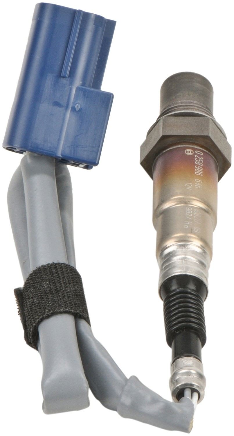 Back View of Downstream Oxygen Sensor BOSCH 15518