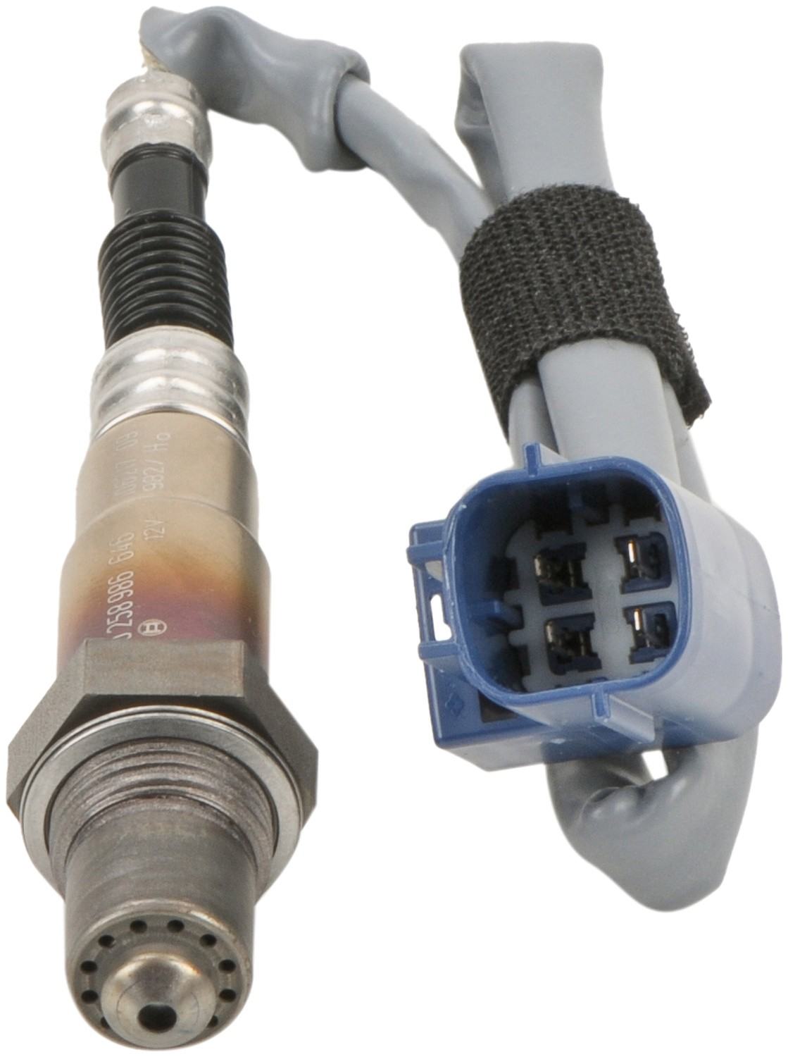 Front View of Downstream Oxygen Sensor BOSCH 15518