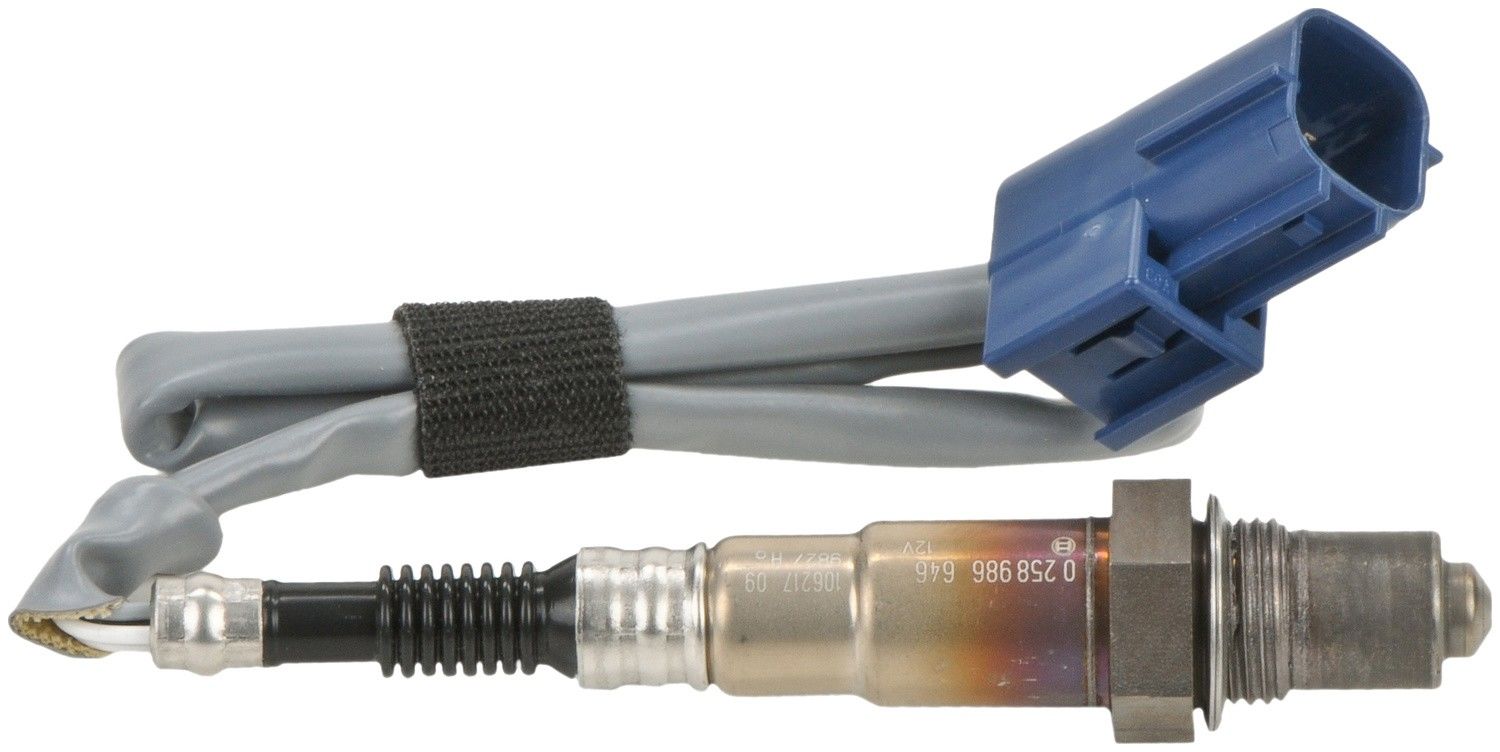 Right View of Downstream Oxygen Sensor BOSCH 15518