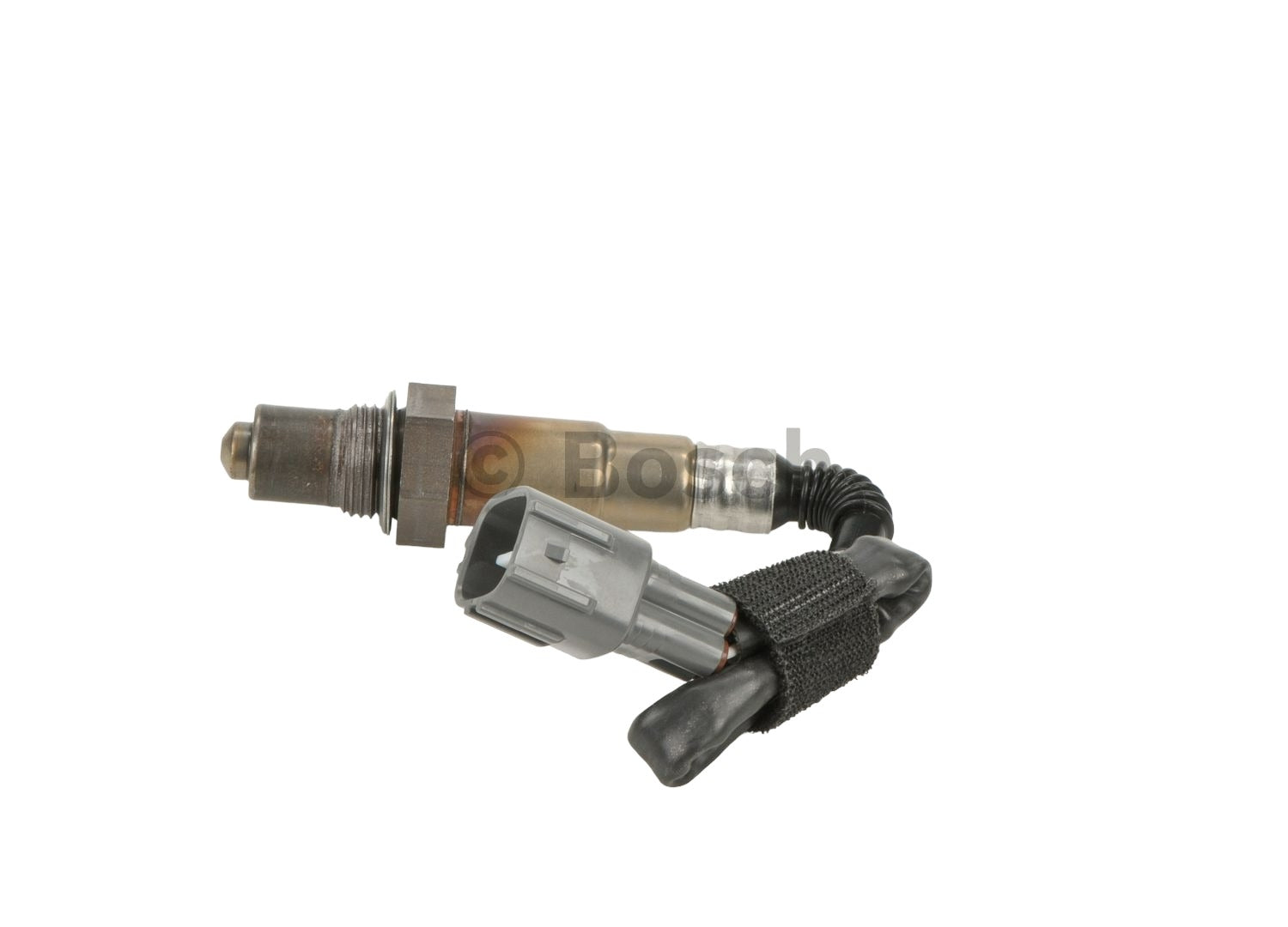 Left View of Downstream Right Oxygen Sensor BOSCH 15672