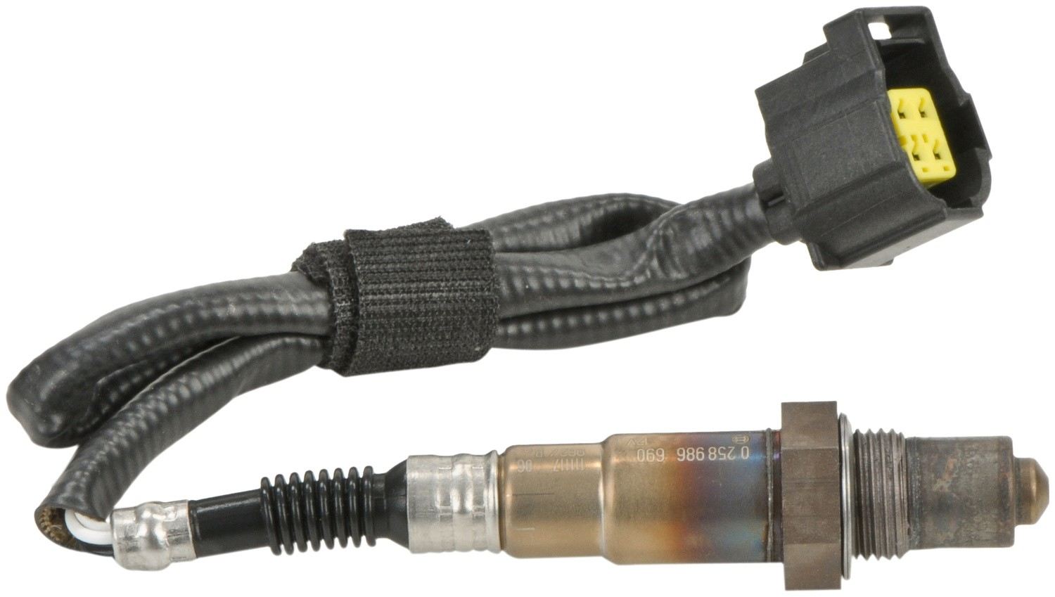 Right View of Downstream Left Oxygen Sensor BOSCH 15825