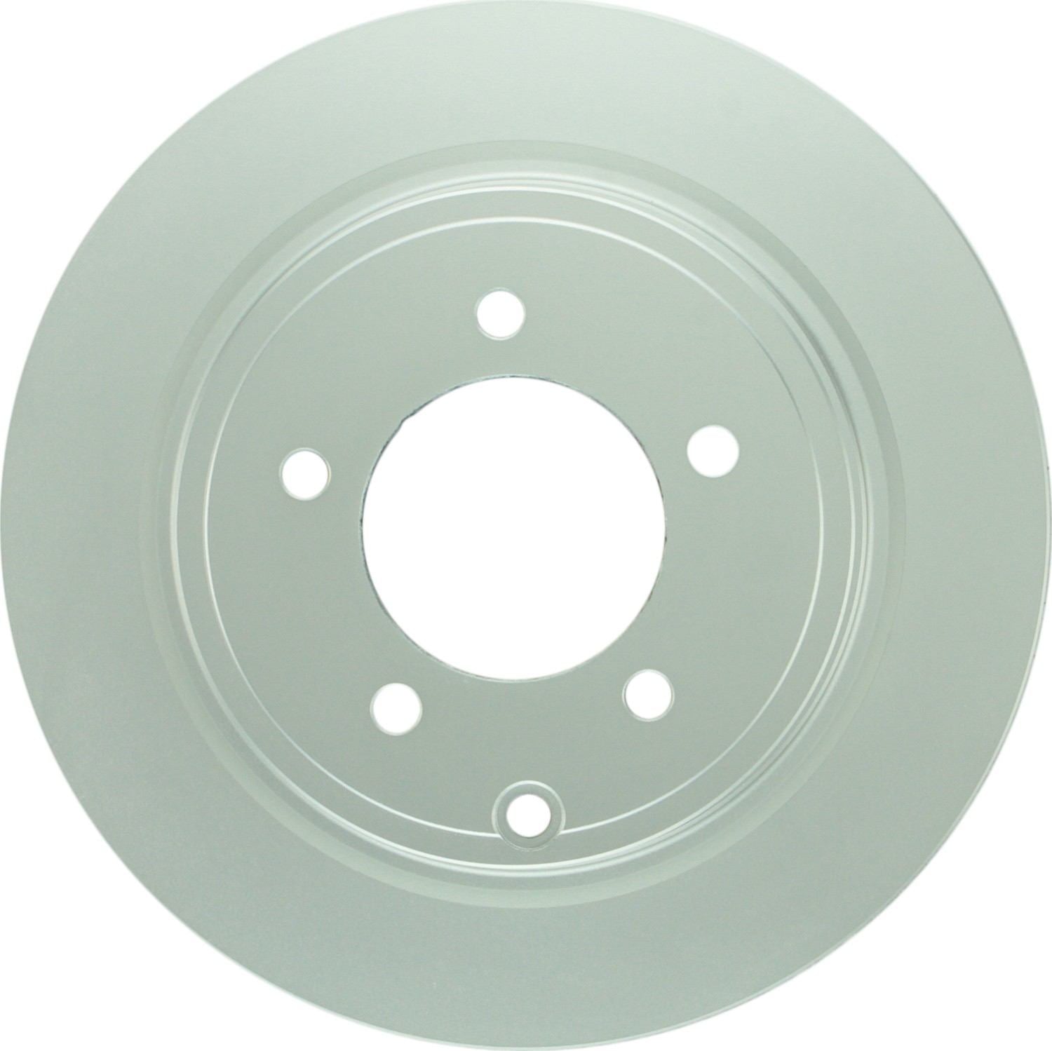 Front View of Rear Disc Brake Rotor BOSCH 16011486