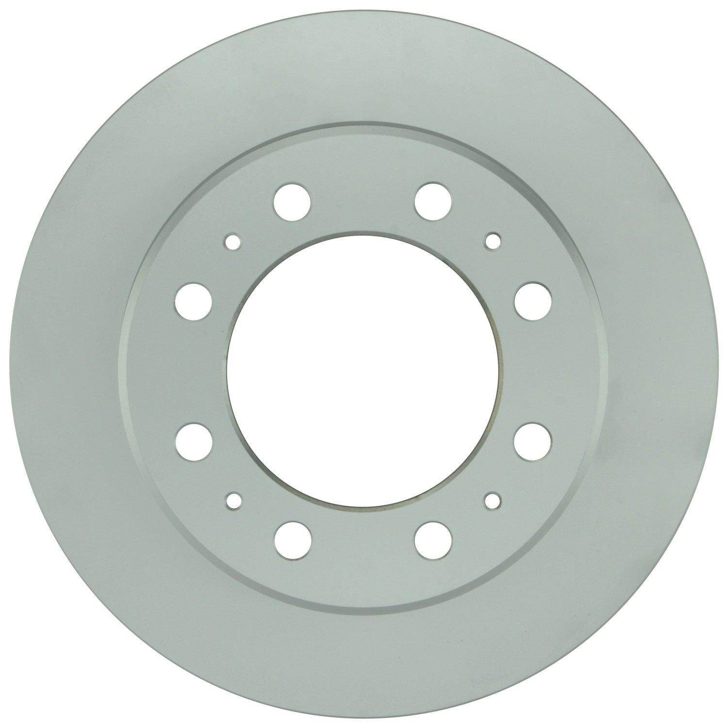 Front View of Rear Disc Brake Rotor BOSCH 16011496