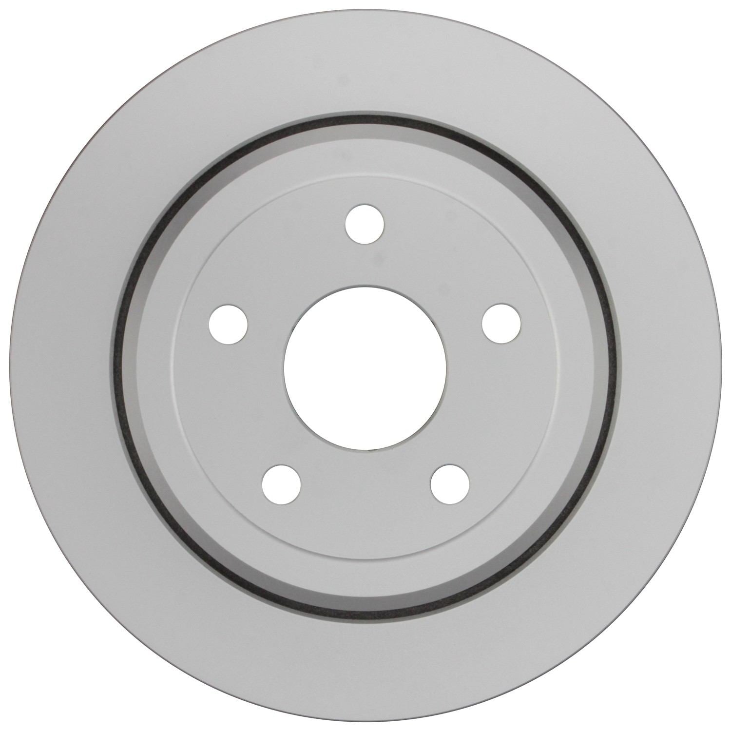 Front View of Rear Disc Brake Rotor BOSCH 16011618