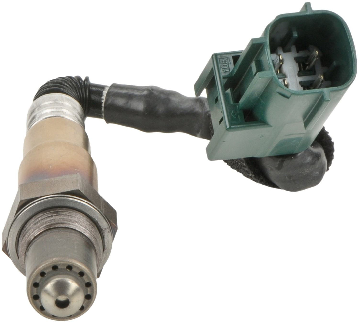 Front View of Downstream Left Oxygen Sensor BOSCH 16596