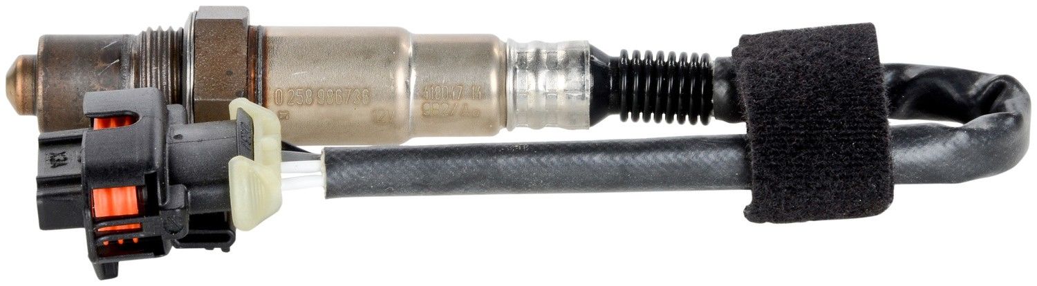 Left View of Downstream Oxygen Sensor BOSCH 16736