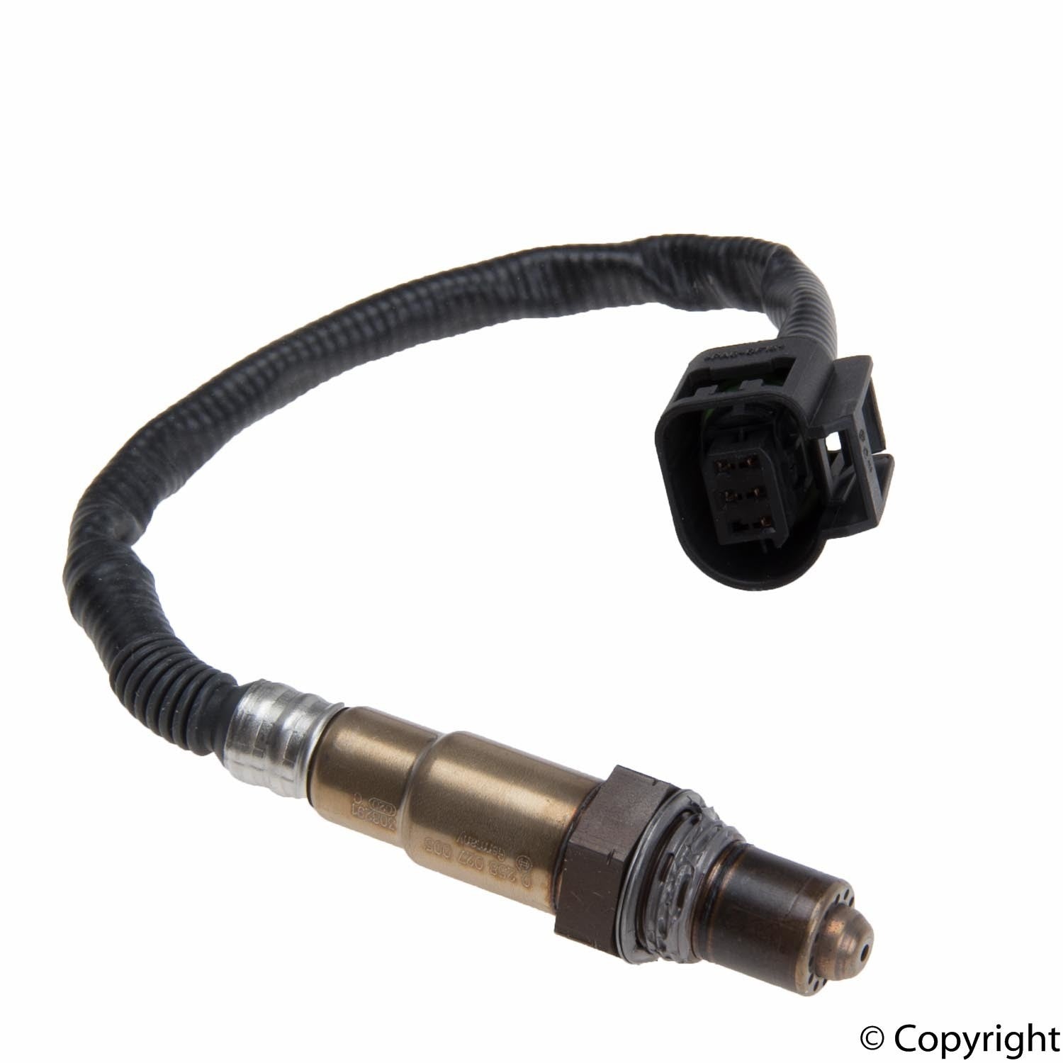 Top View of Oxygen Sensor BOSCH 17010