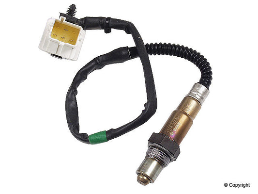 Top View of Left Oxygen Sensor BOSCH 17034