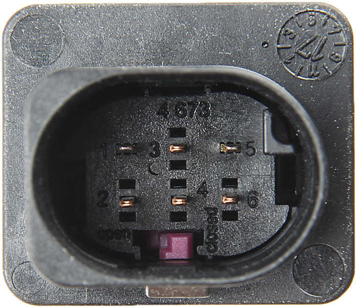 Connector View of Oxygen Sensor BOSCH 17283