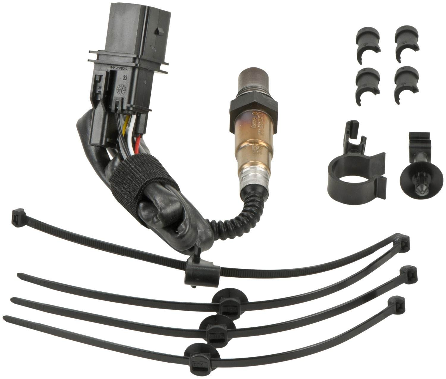 Back View of Right Oxygen Sensor BOSCH 17353