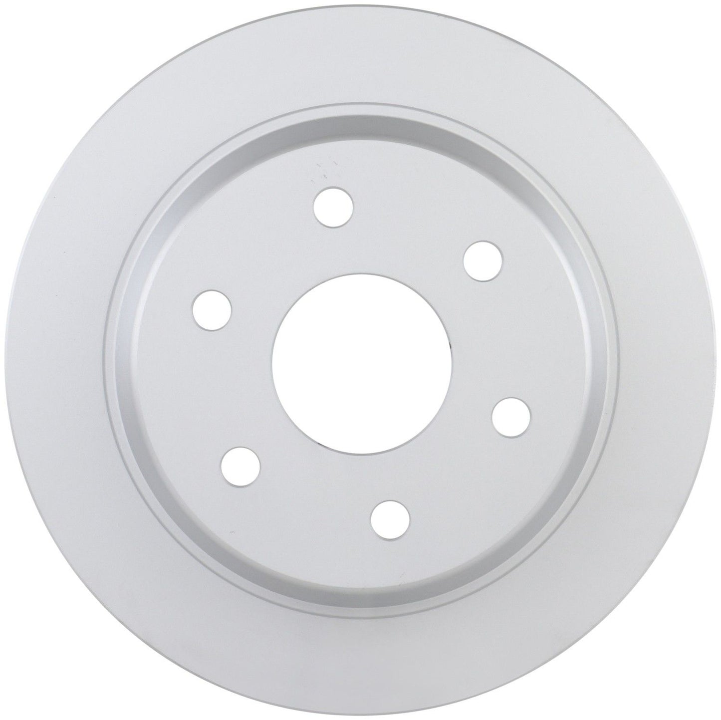 Front View of Rear Disc Brake Rotor BOSCH 25010546