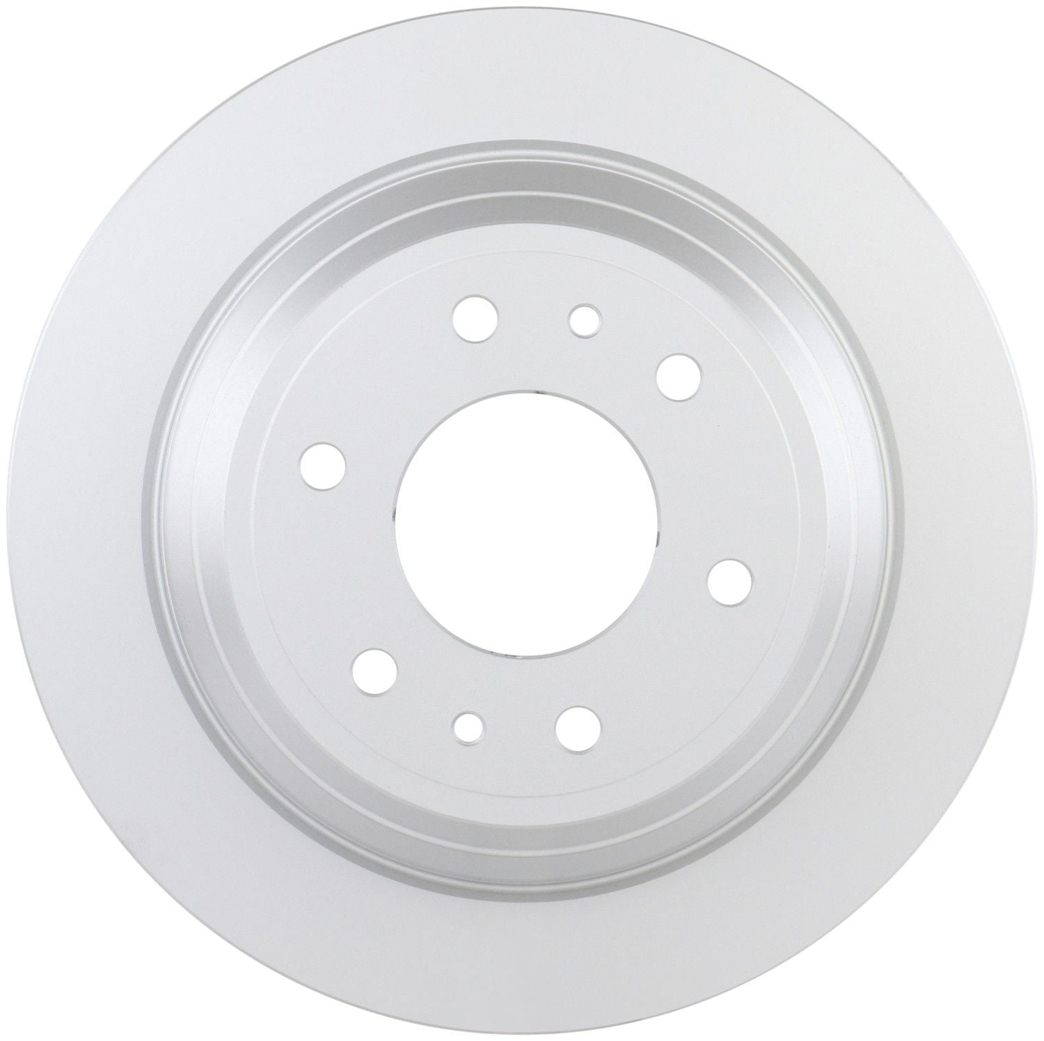 Front View of Rear Disc Brake Rotor BOSCH 25010547