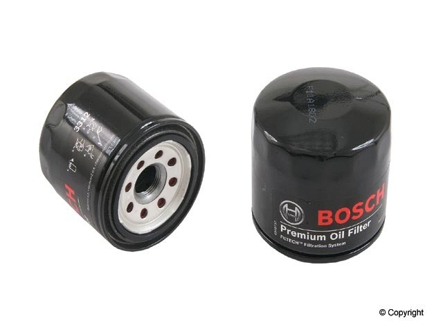 Top View of Engine Oil Filter BOSCH 3312