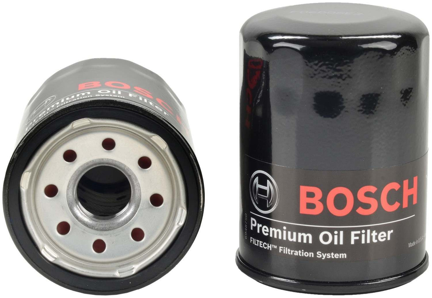 Front View of Engine Oil Filter BOSCH 3323