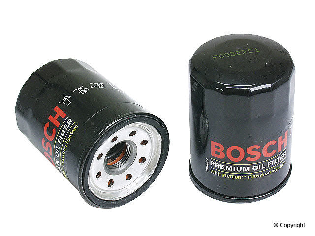 Top View of Engine Oil Filter BOSCH 3323