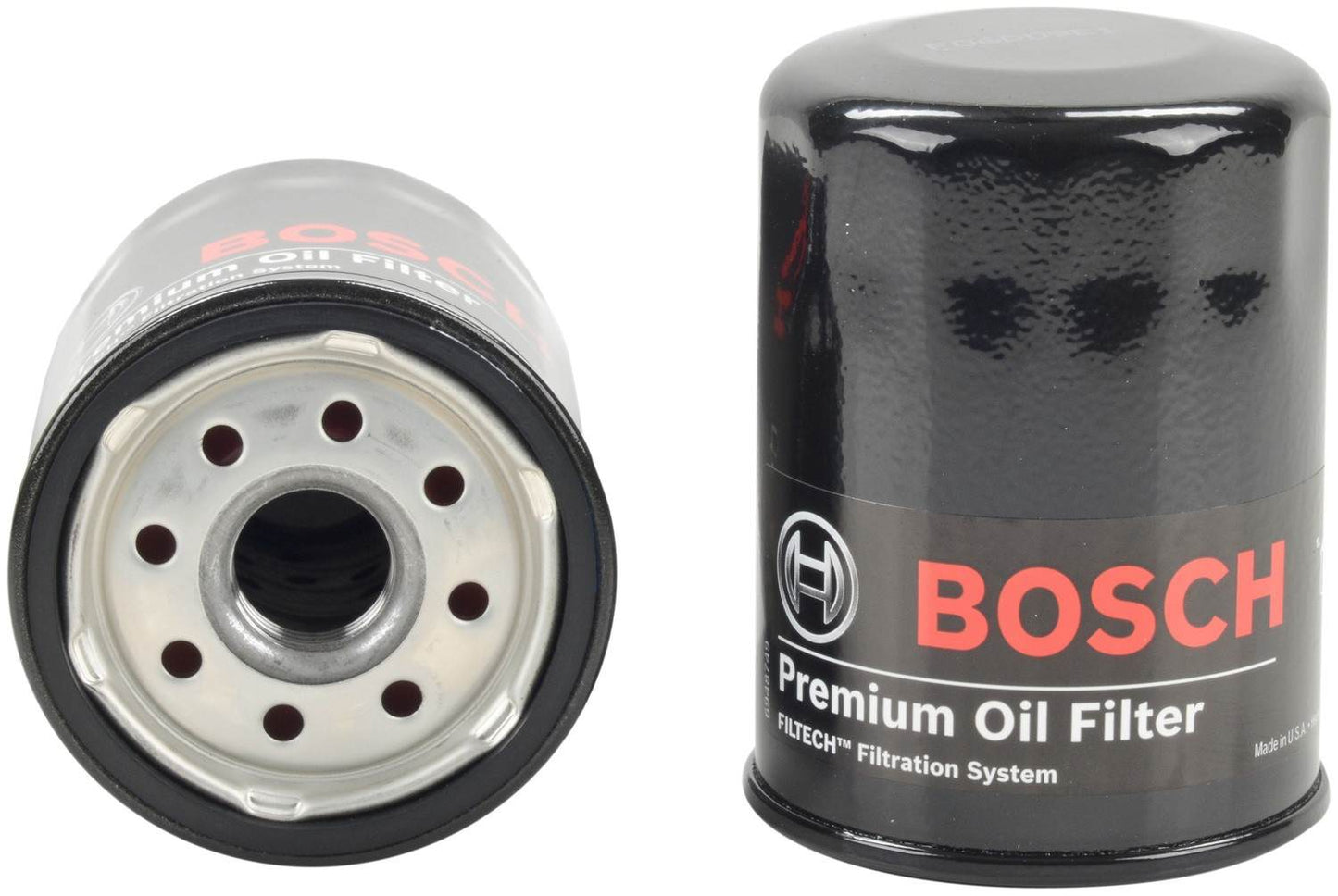 Front View of Engine Oil Filter BOSCH 3325