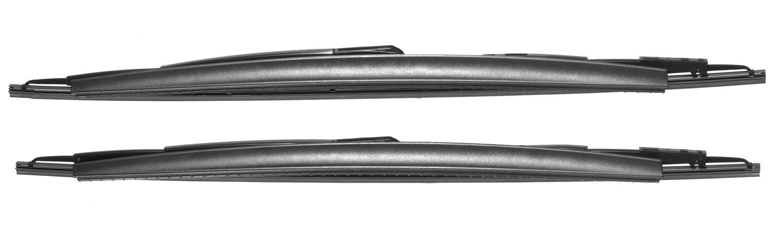 Front View of Front Windshield Wiper Blade Set BOSCH 3397001814