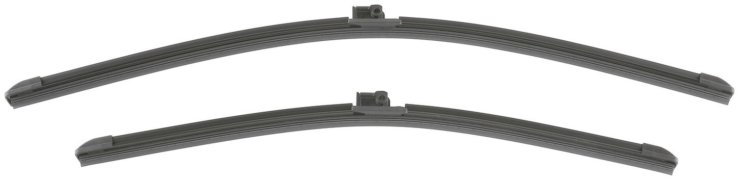 Front View of Front Windshield Wiper Blade Set BOSCH 3397007072