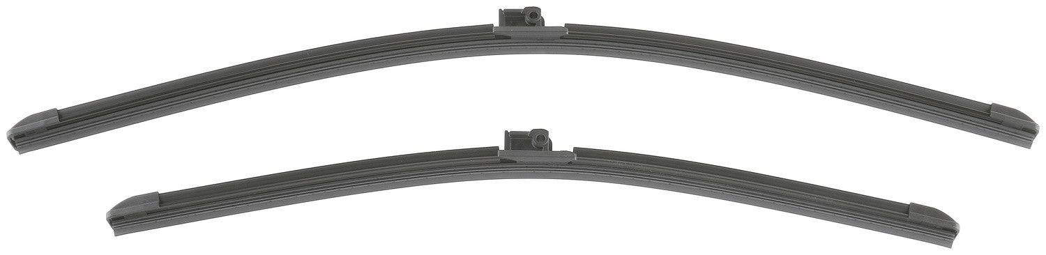 Front View of Front Windshield Wiper Blade Set BOSCH 3397007072