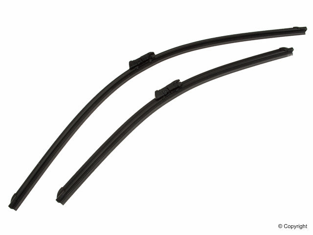 Top View of Front Windshield Wiper Blade Set BOSCH 3397007088