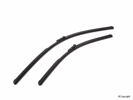 Top View of Front Windshield Wiper Blade Set BOSCH 3397007093