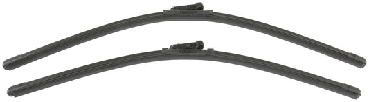 Front View of Front Windshield Wiper Blade Set BOSCH 3397007215