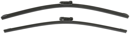 Front View of Front Windshield Wiper Blade Set BOSCH 3397007294