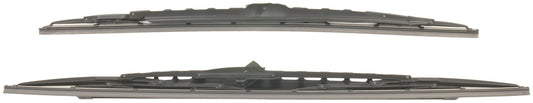 Front View of Front Windshield Wiper Blade Set BOSCH 3397007570