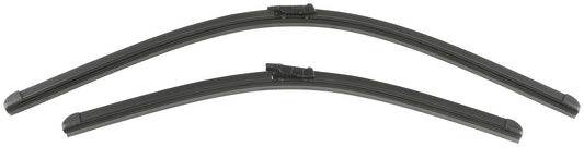 Front View of Front Windshield Wiper Blade Set BOSCH 3397007586