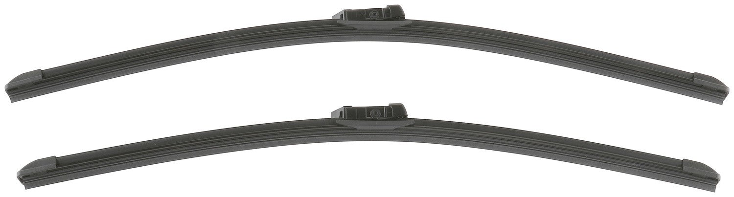 Front View of Front Windshield Wiper Blade Set BOSCH 3397007697