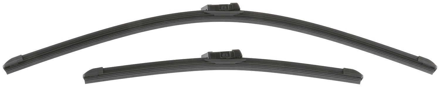 Front View of Front Windshield Wiper Blade Set BOSCH 3397007945