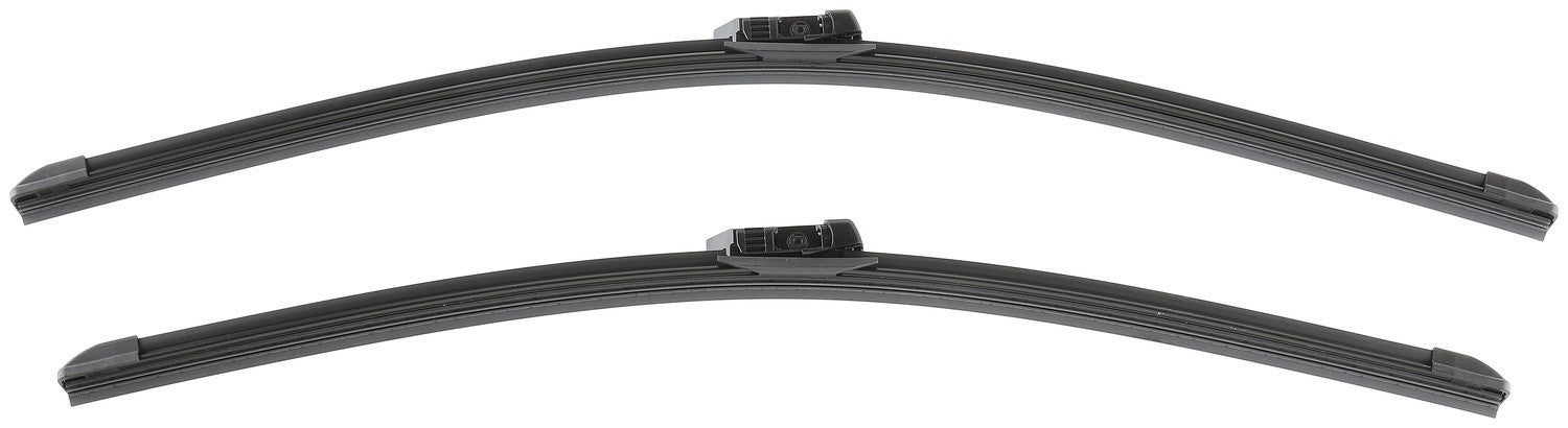 Front View of Front Windshield Wiper Blade Set BOSCH 3397014116