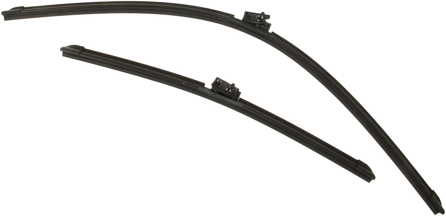 Angle View of Front Windshield Wiper Blade Set BOSCH 3397014179