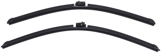 Front View of Front Windshield Wiper Blade Set BOSCH 3397014615