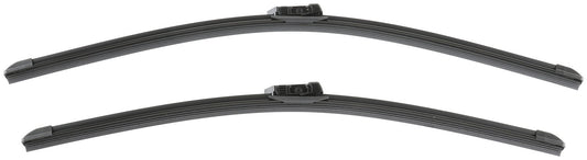 Front View of Front Windshield Wiper Blade Set BOSCH 3397118800